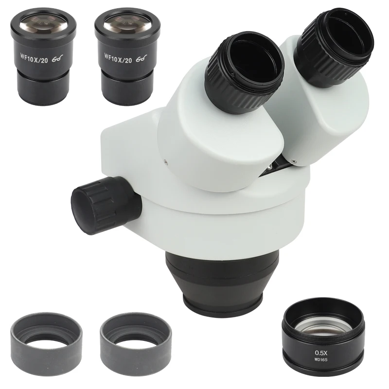 

7X-45X Microscope with stand Jewelry Optical Tools Super Clear Microscope with Magnifier Stand Diamond Setting jewelery tools