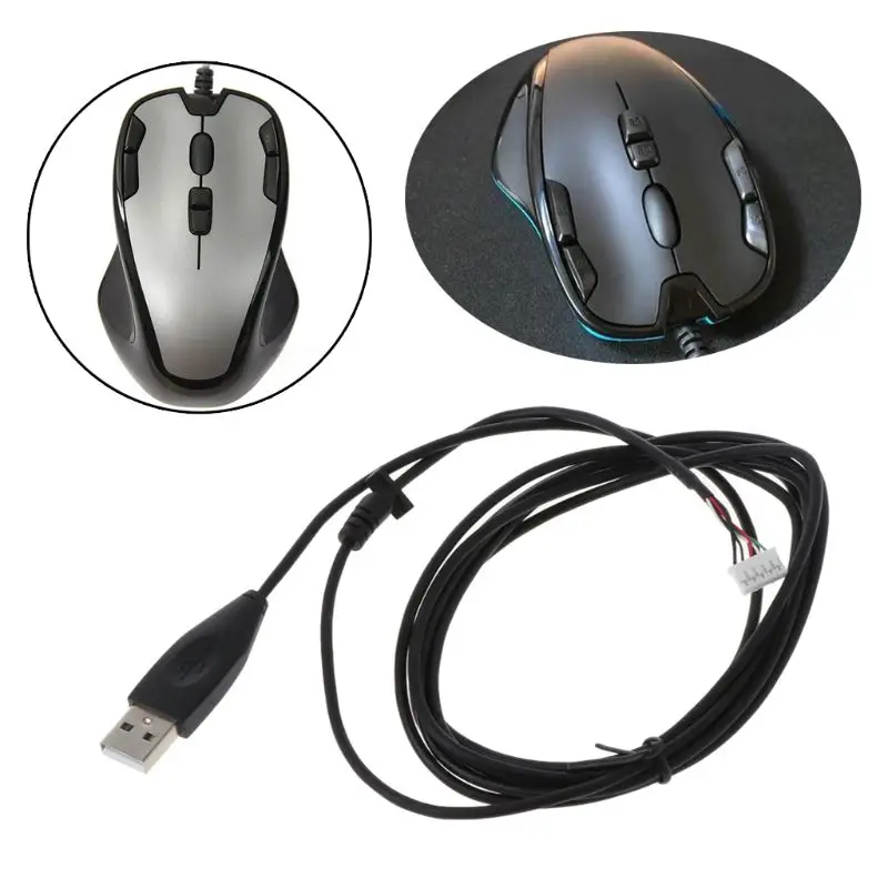 

900F сменный Прочный USB-кабель для мыши logitech G300 G300S