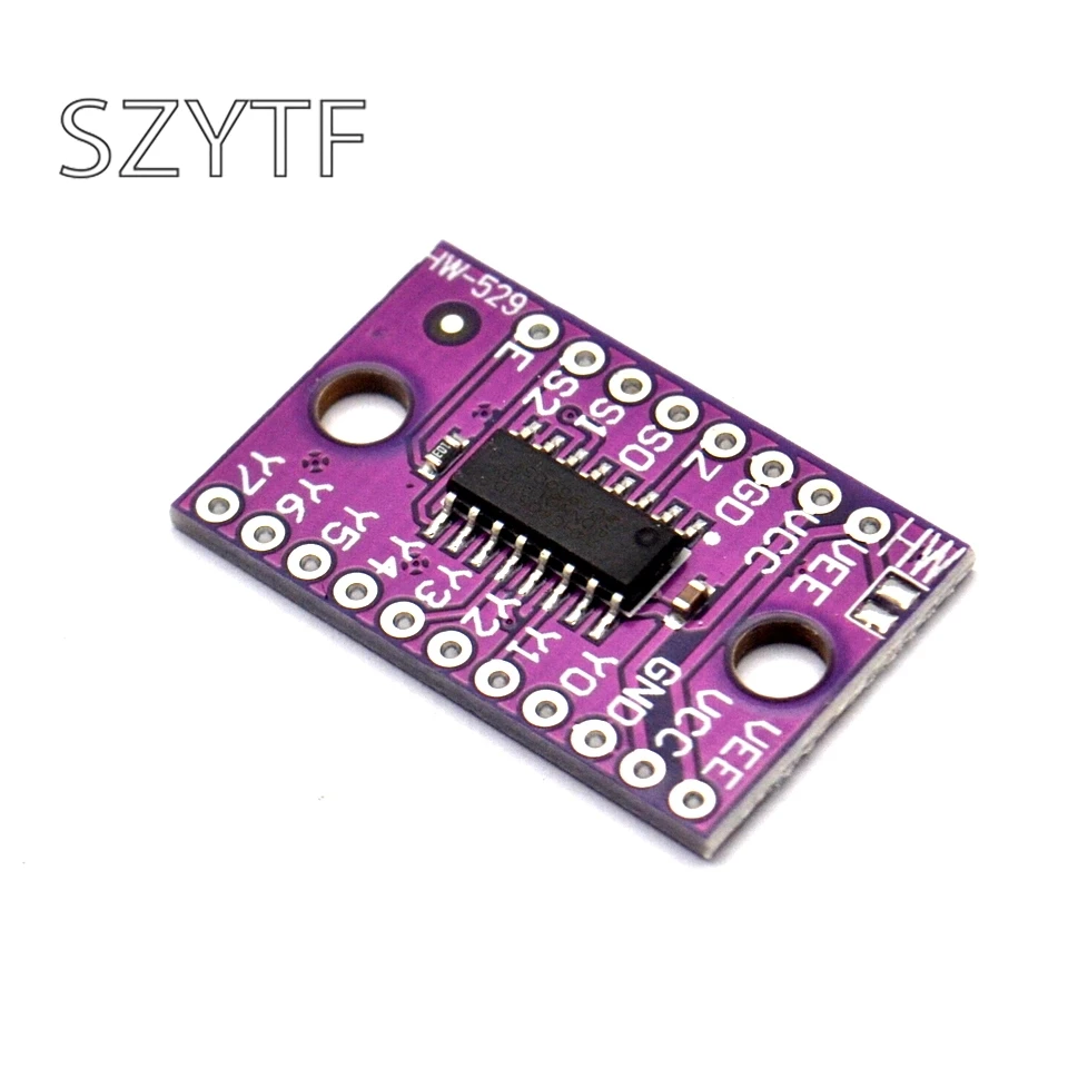 74HC4051 8 канальный сетевой видеорегистратор аналоговый мультиплексор Селекторный