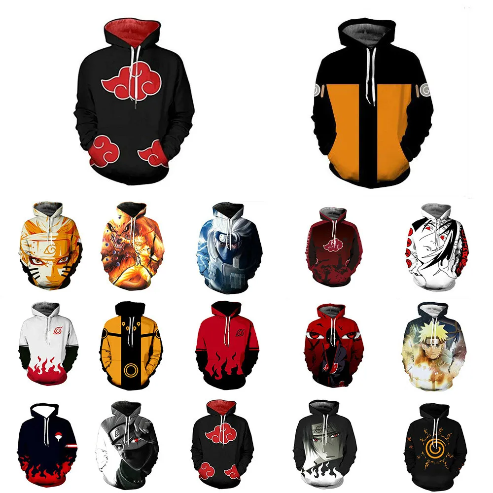 Аниме Косплэй костюм ежедневная Толстовка форменная Akatsuki для косплея героя