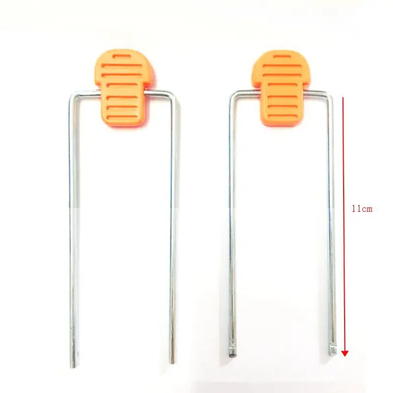 2 шт./пара оранжевый Цвет Авто Аудио Видео Стерео Радио устройство извлечение для