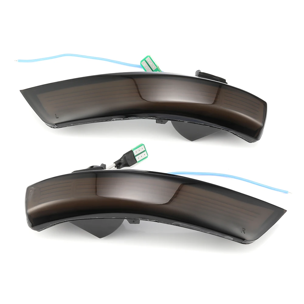 

2 Wing Mirror Indicator Turn Signal Light Suitable For Ford Focus 08-16 Mondeo wins 08-12 Clear Lens Cover