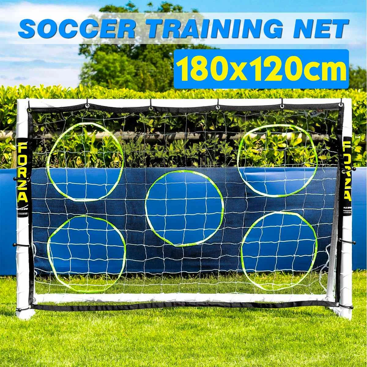 

Football Training Net soccer Ball Goal Net Kids Child Gift Soccer Practice Training Target Indoor Outdoor Sports Gate 180x120cm