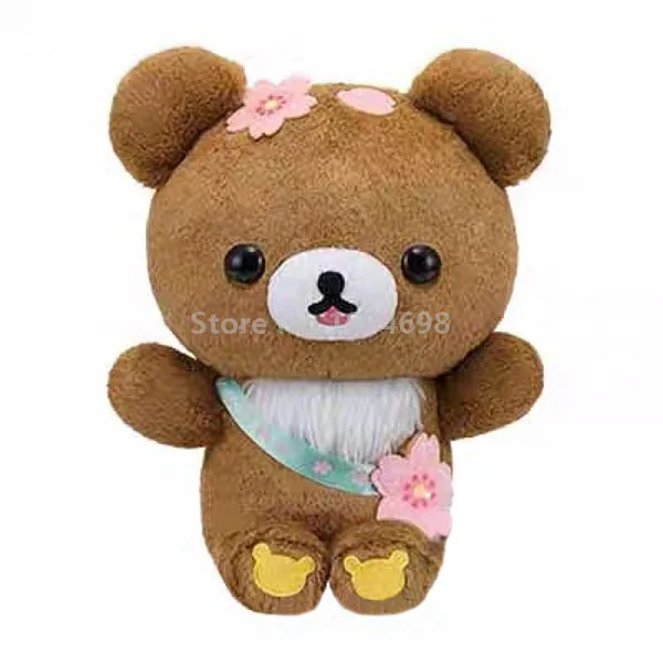 

Новинка Rilakkuma chaiролиkoguma медведь серия Сакура плюшевые животные детские игрушки куклы детские подарки 32 см