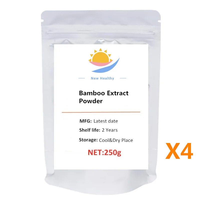 

Bamboo Extract Powder 70% Silica Hair Skin Health Bambusa Non GMO