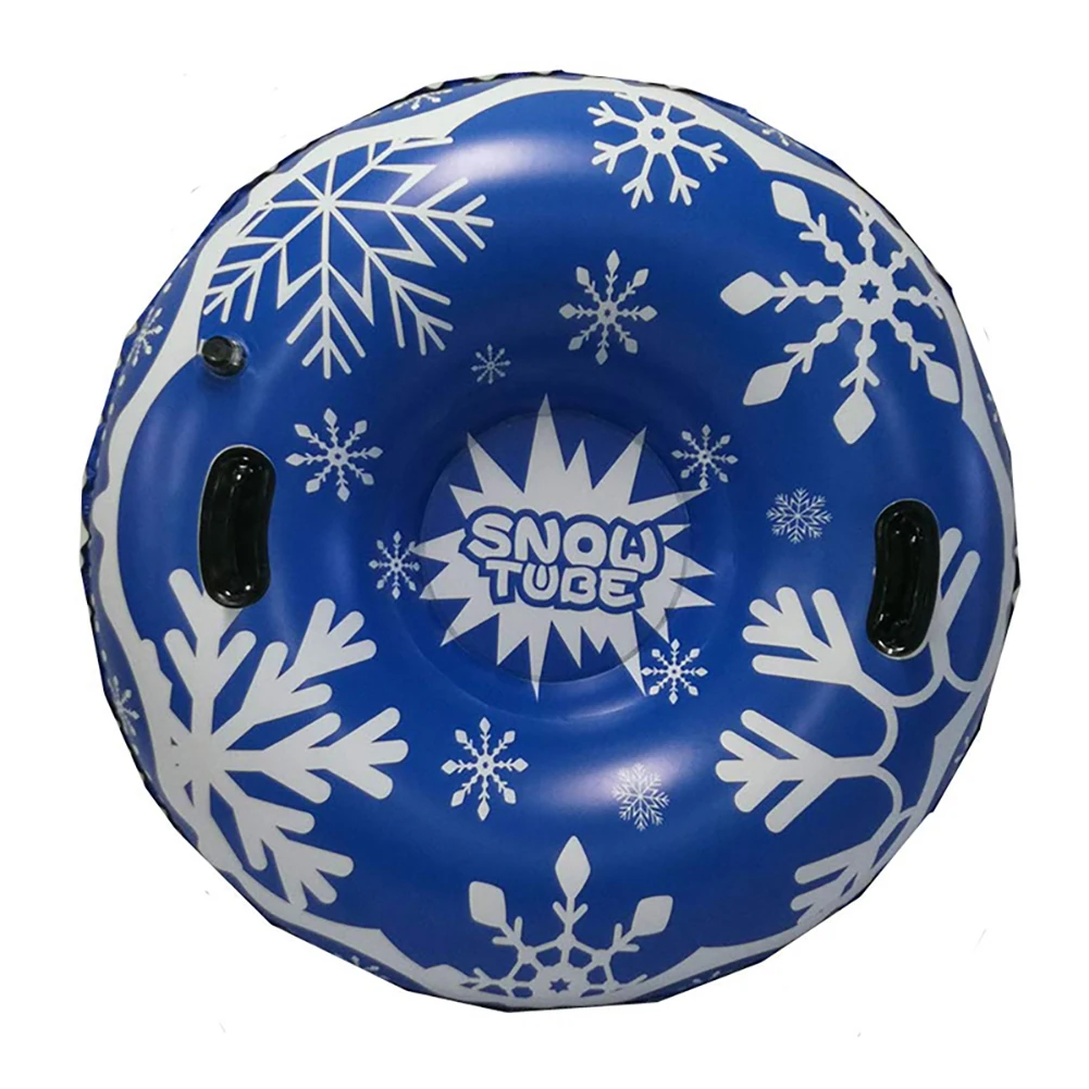 

120cm Snow Tube Durable Inflatable Snow Tube Sled for Kids Adults 47 inch Giant Snow Toys Winter Sport Fun Swimming Pool Toy