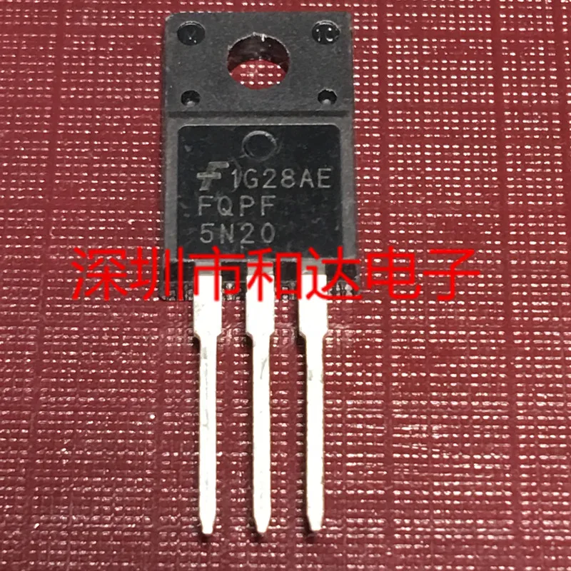 

5pcs FQPF5N20 TO-220F 200V 3.5A
