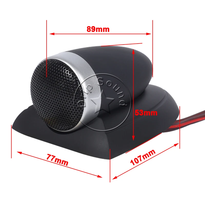 Внешний твитер с шелковой пленкой 4 Ом 30 Вт