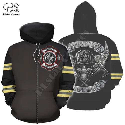 zip hoodie Мужская толстовка унисекс в стиле Харадзюку, США, пожарный рисунок, 3d принт, толстовка в американском стиле, на молнии, wo, Мужской пуловер, уличная куртка, спортивный костюм X5 - Цвет: zip hoodie