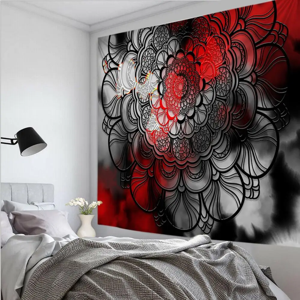 Mandala Tapestry Home Decorative Wall Hanging Bohemia Beach Mat Yoga Bedspread Camping Table Cloth | Дом и сад