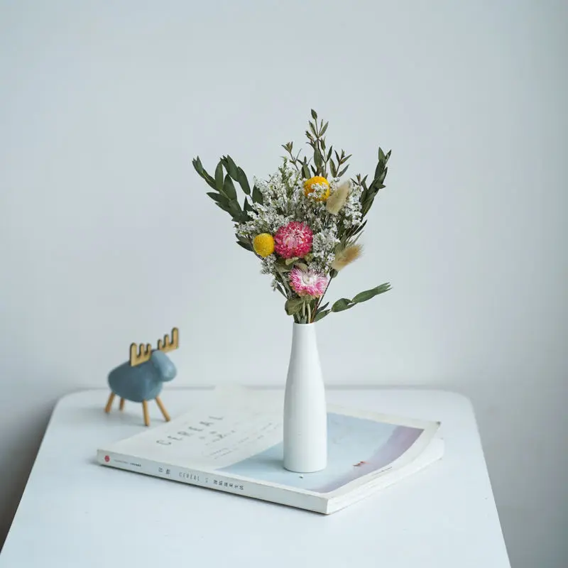 

nordic decor Ornaments Gardening decoration Natural flowers backdrop indoor gardening Dried flowers home Interior for home