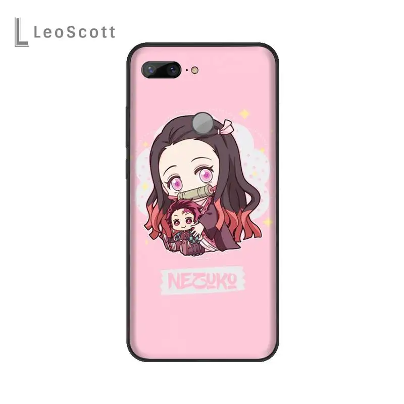 

Kamado Nezuko Kimetsu No Yaiba Demon Phone Case For Huawei Enjoy 7 7s 8 8e 9 9e 10 plus P8lite 2017 Honor 5a view9 play 3e