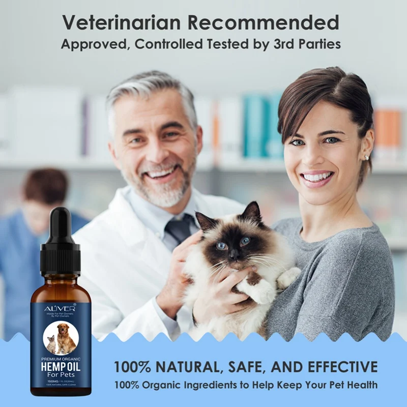 Масло кунжутное для домашних животных портативное конопляное масло собак