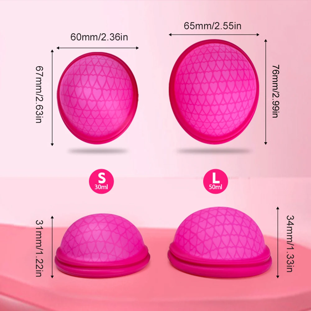 Menstrual Reusable Disc Flat-fit Design Cup Extra-Thin Sterilizing Silicone Discs Tampon/Pad Alternative | Красота и здоровье