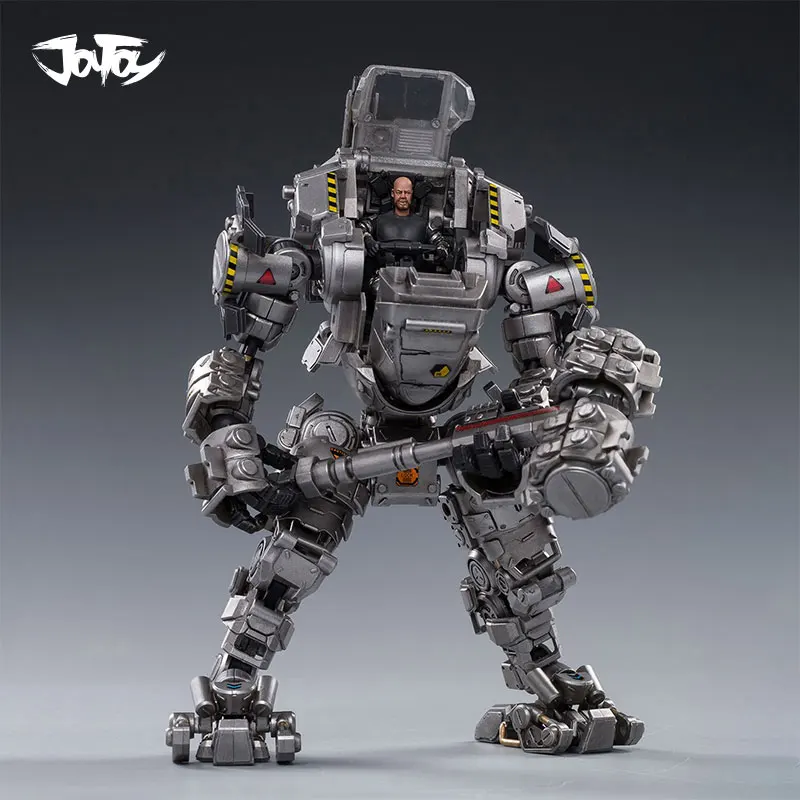 Экшн фигурка из серебристой стали H02 JOYTOY армированный меча и военный солдат