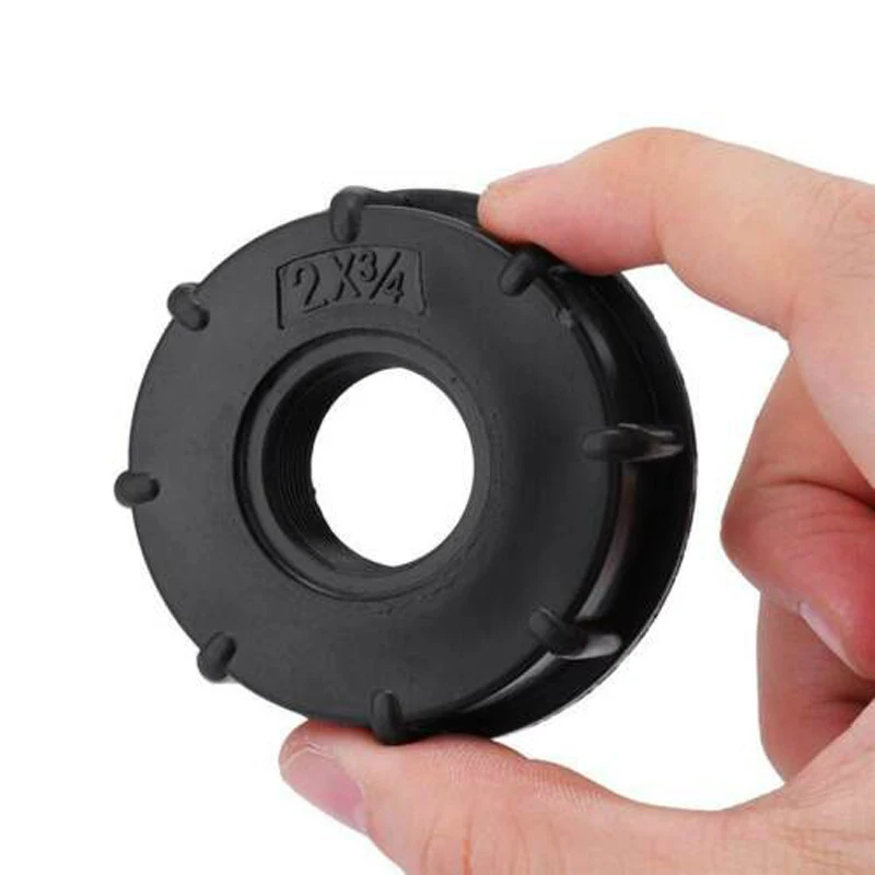 

IBC Adapter Tank Connection Threaded Cap IBC Ton Barrel Hose Joint Fittings Water Tank Hose Connector 1/2 "3/4" 1 " Tank Connect