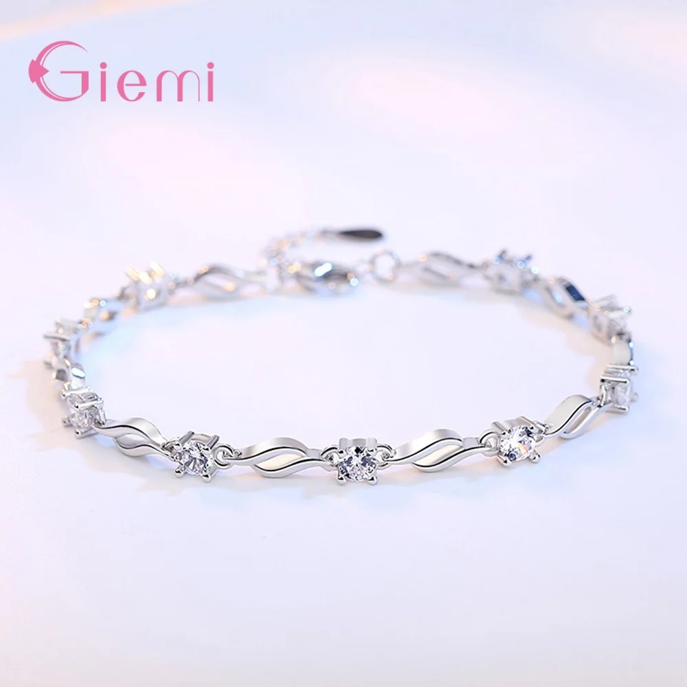 

New Arrival Fashion Jewelry Chain Bracelet Lobster Clasp Trendy Style Lovers' Best Gift For Birthday Engagement
