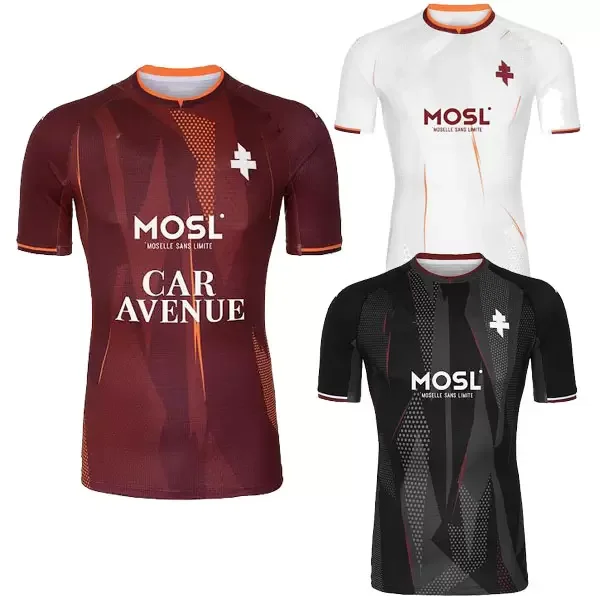 

21/22 FC METZ Soccer Jerseys VAGNER BOULAYA NIANE 2021 2022 maillot de foot UDOL YADE CENTONZE DELAINE SARR NGUETTE home away th