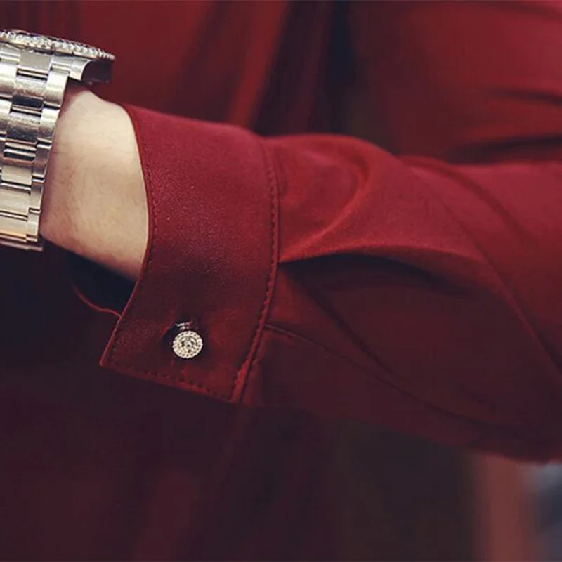 2019 брендовая одежда модные мужские осенние высококачественные рубашки из