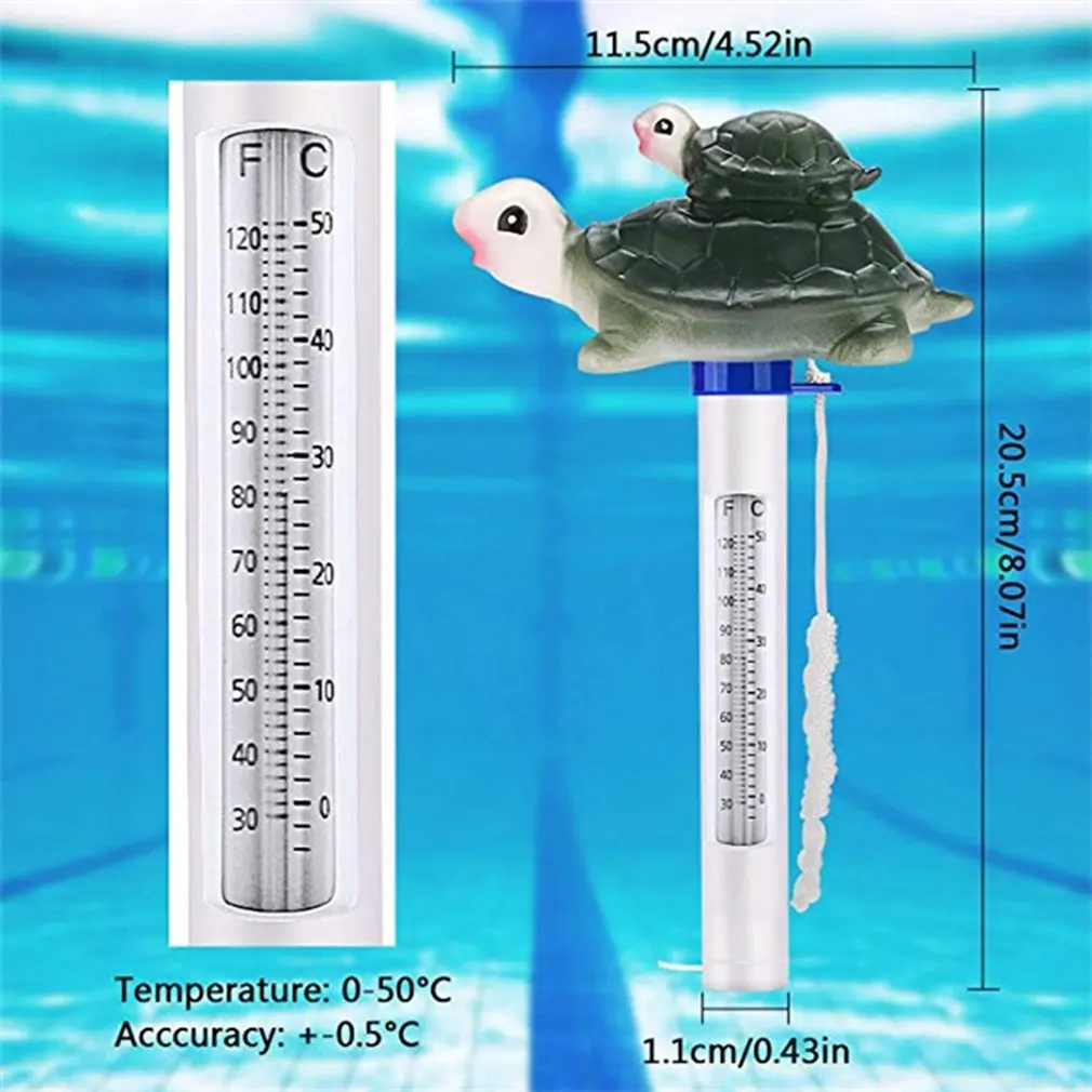 

Swimming Pool Floating Thermometer Hot Tub Floating Thermometer Spa Water Temperature Tester Tool Swimming Pools Accessories