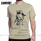 Футболка мужская Alf из хлопка, хипстерская рубашка с коротким рукавом из сериала Комедия Гордон шамвэй с изображением кота инопланетянина, 5XL, 6XL