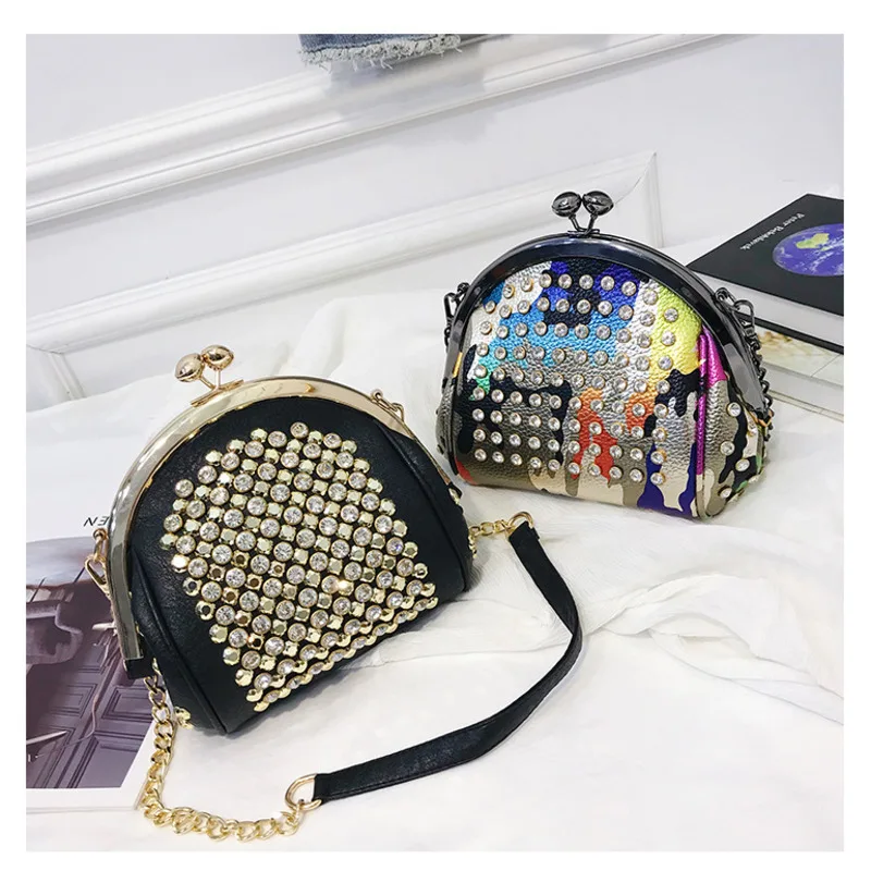 Shell Crossbody Bags For Women 2020 Fashion Diamonds Messenger Lady Tote Shoulder Large Capacity Handbags New Trend | Багаж и сумки