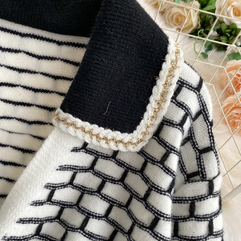 

Foamlina V-neck Buttons Sweater Cardigan 2020 Autumn Winter Long Sleeve Knitted Loose Oversized Sweater Knit Jacket Women Casual