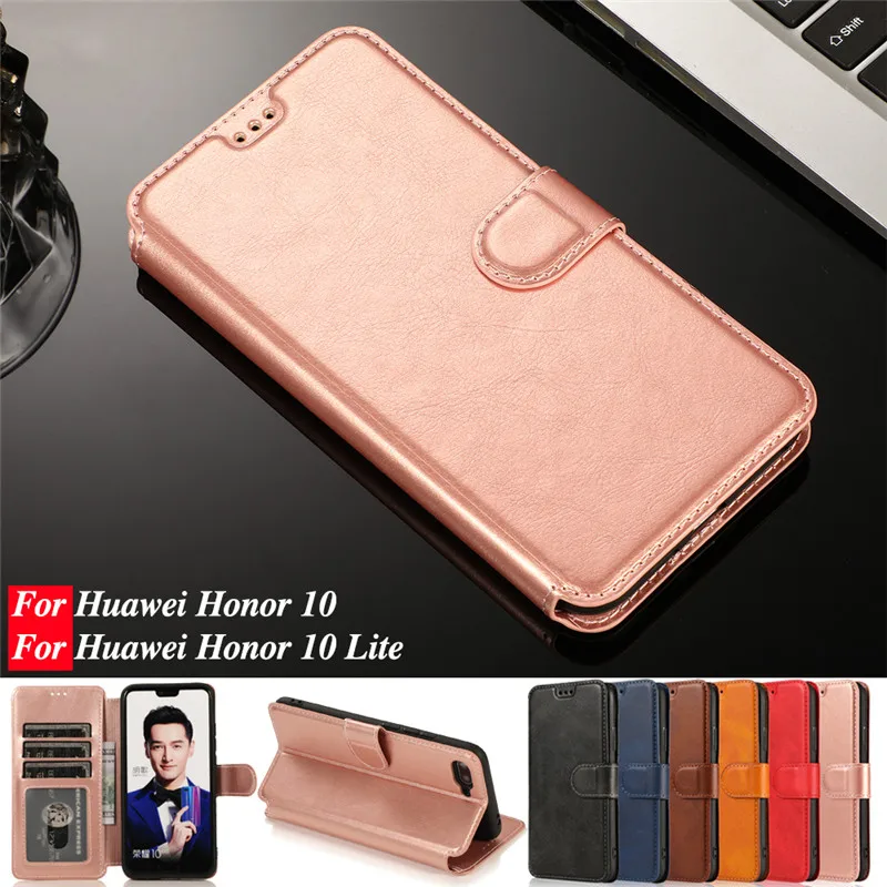 Роскошный Магнитный кожаный чехол в стиле ретро для Huawei Honor 10 Lite 20 V30 Pro 9X 8X 8C флип с