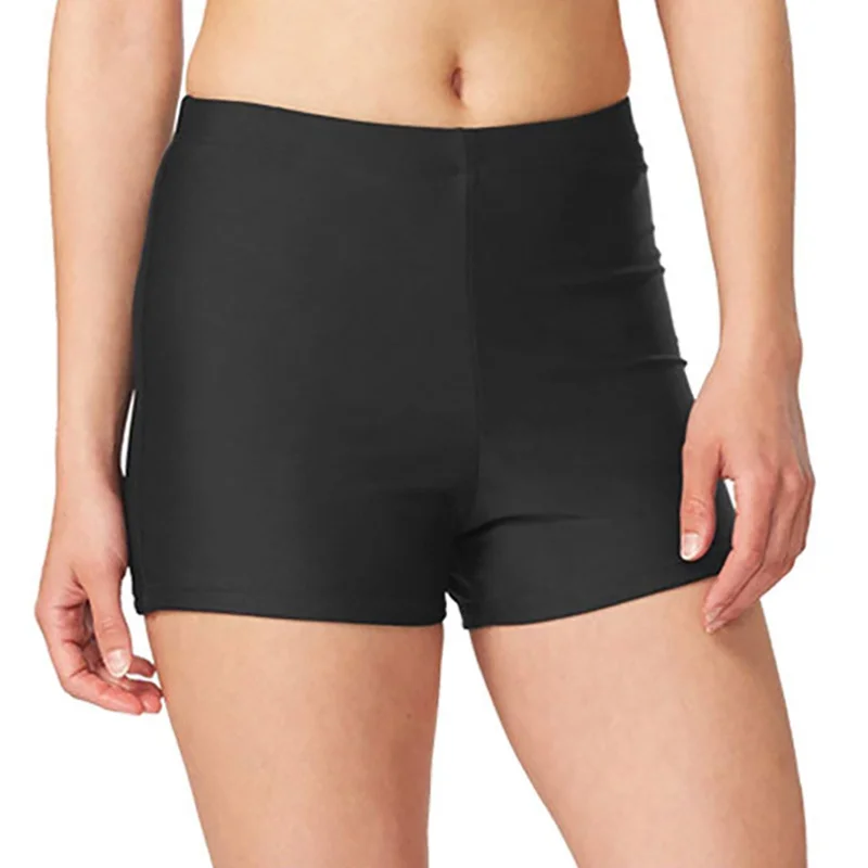 Новые женские плавки-шорты большого размера консервативные боксеры анти-бег