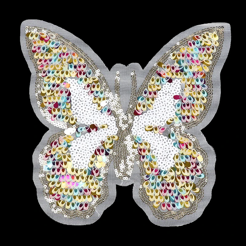 

Logo Patch Butterfly Patches Bulk for Clothing Sequin Accessories Diy Stickers