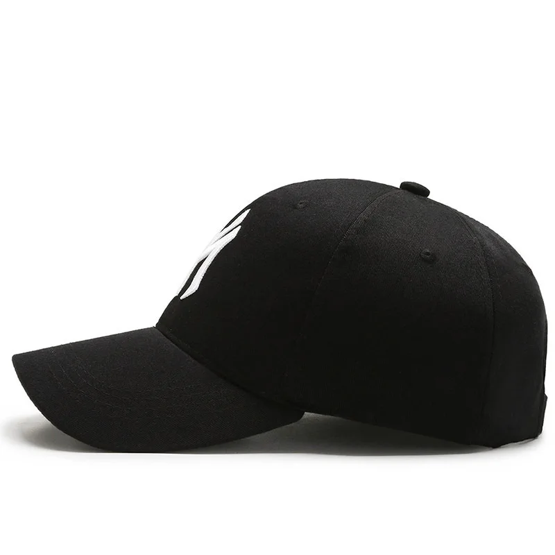 

Fashion Pure Cotton Baseball Cap Outdoor Leisure Sports Cap Men Women Sunscreen Hat Letter Embroidery Hip Hop Tide Rebound Cap