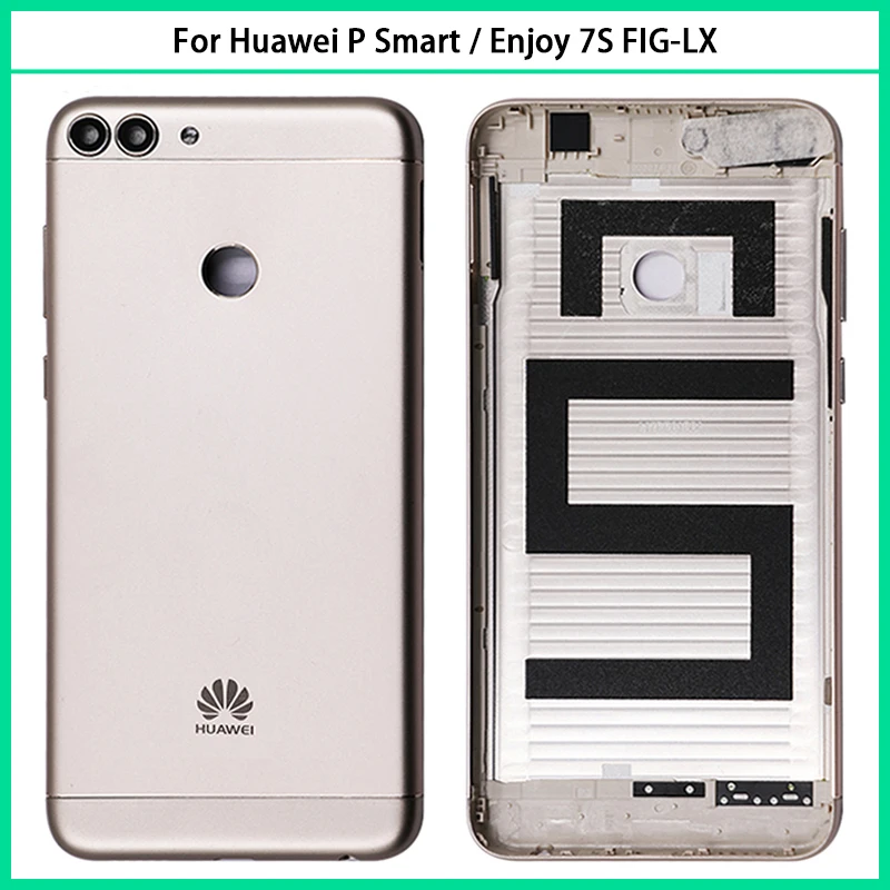 Новая Крышка батарейного отсека для Huawei P Smart Enjoy 7S запасные части задняя крышка