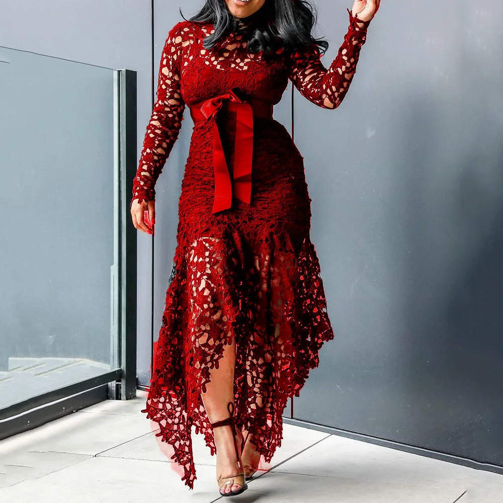 Элегантное винтажное вечернее сексуальное черное длинное платье большого