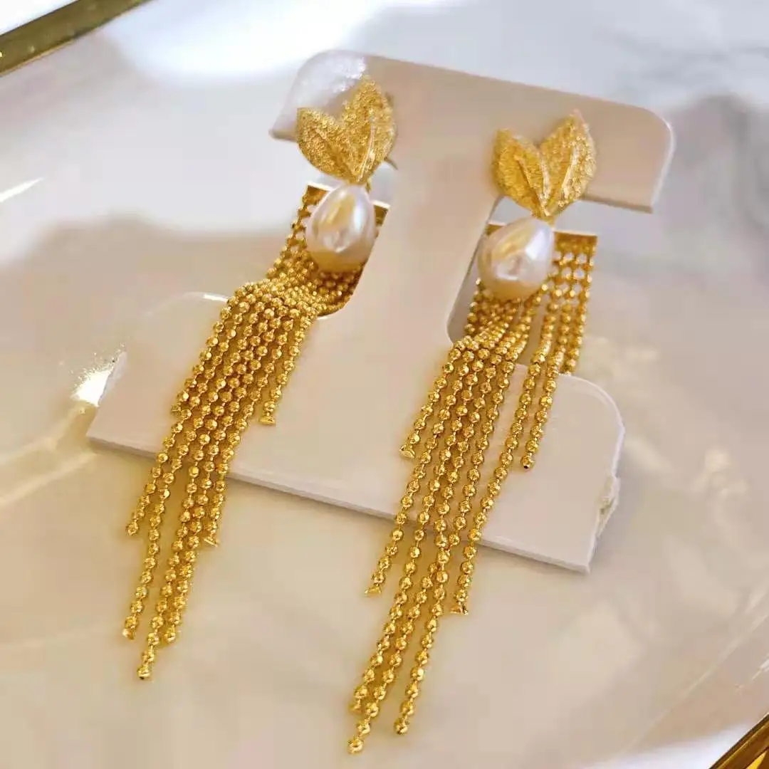 

2021 New Fashion 6.5-7mm 5A Pearl Earring Cute Earring 14k Gold Injection Pearl Earring For Women Jewelry Girl Gift