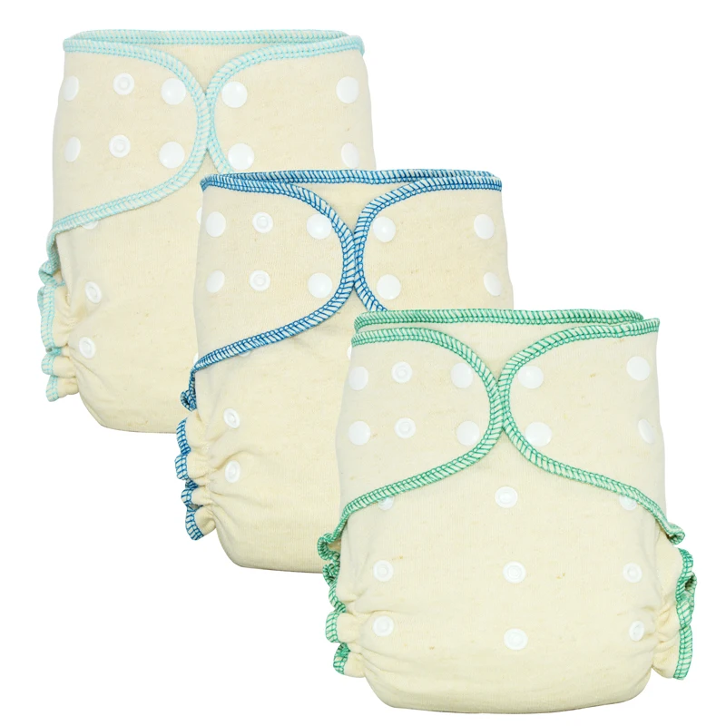 Miababy(3 шт./лот) Onesize пеньковая ткань пеленки для тяжелой влажности подходит для ребенка 5-15 кг, натуральная пенька