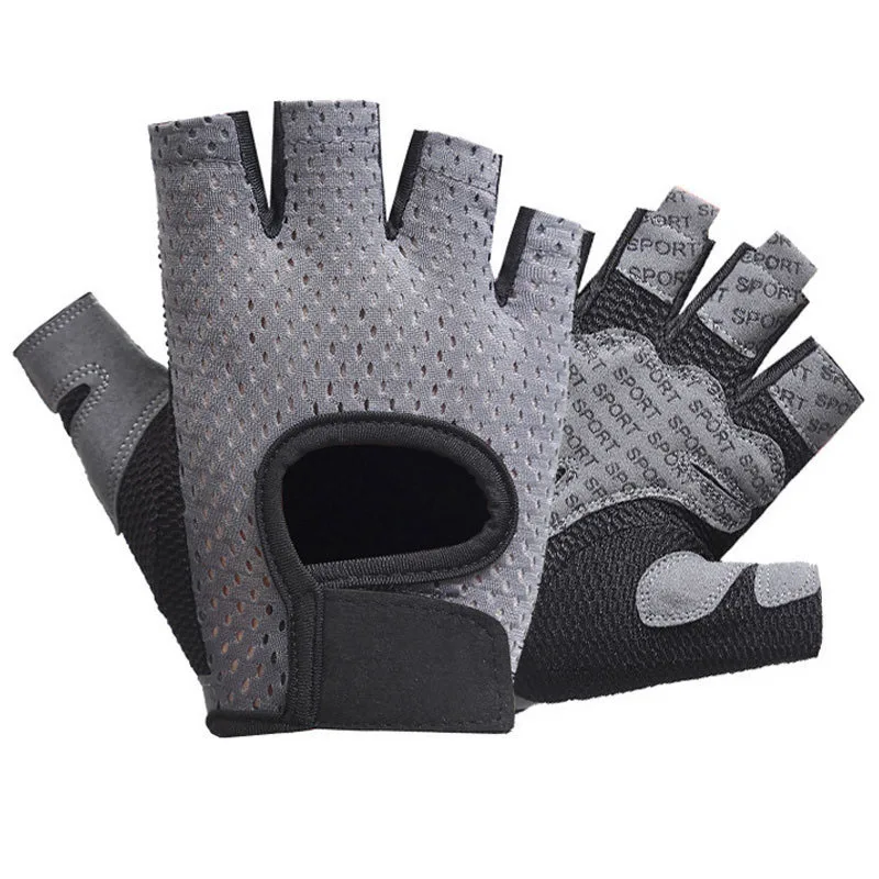 Велосипедные перчатки противоскользящие гелевые накладки короткие для