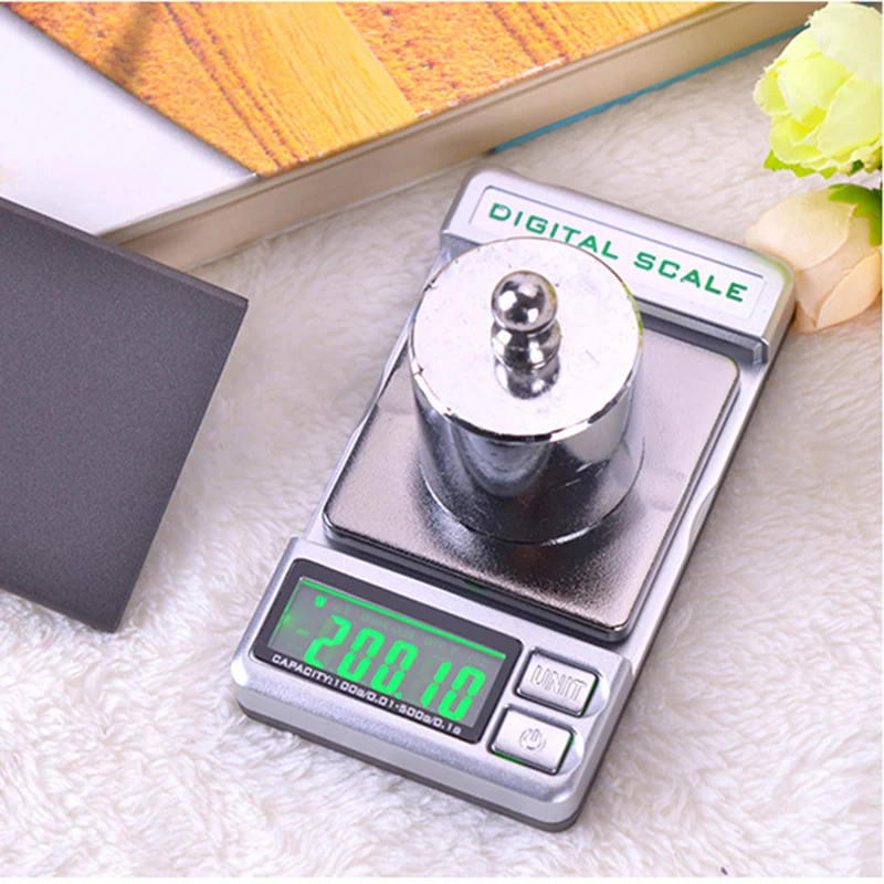 Мини ювелирные изделия весят с калибровкой весов высокой точности Карманные