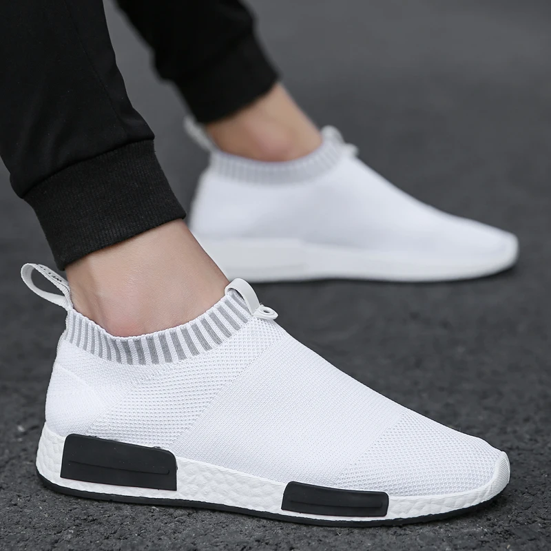 

Men's Breathable Running Shoes 47 Casual Fashion Outdoor Mens Sports Shoes 46 Light Socks Large Size Men's Jogging Sneakers