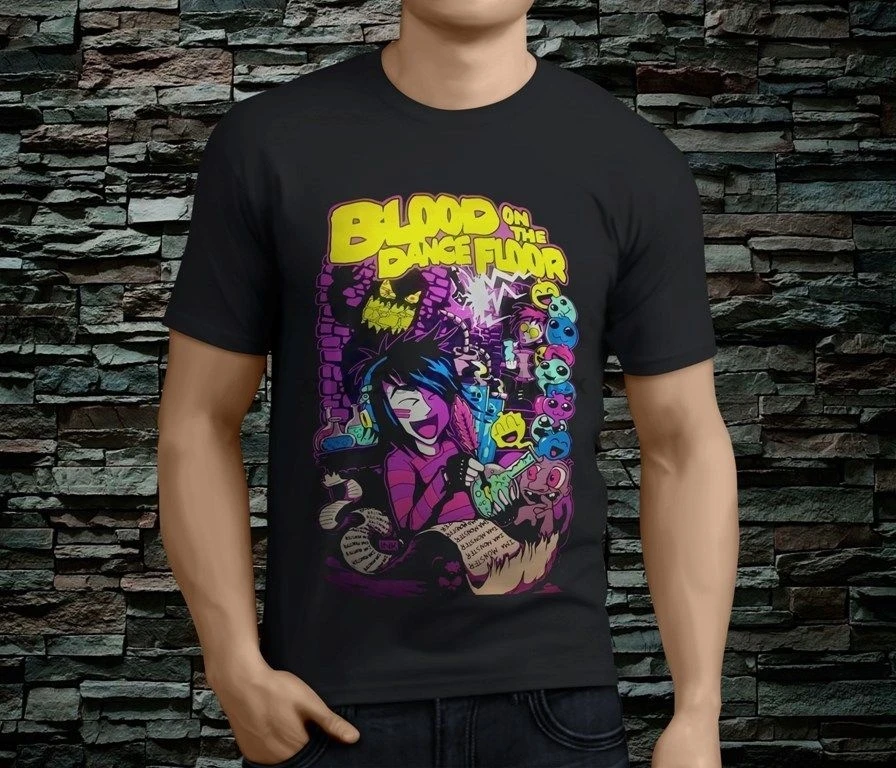 

New Blood On The Dance Floor Amto Men Black Tshirt Size S 3Xl
