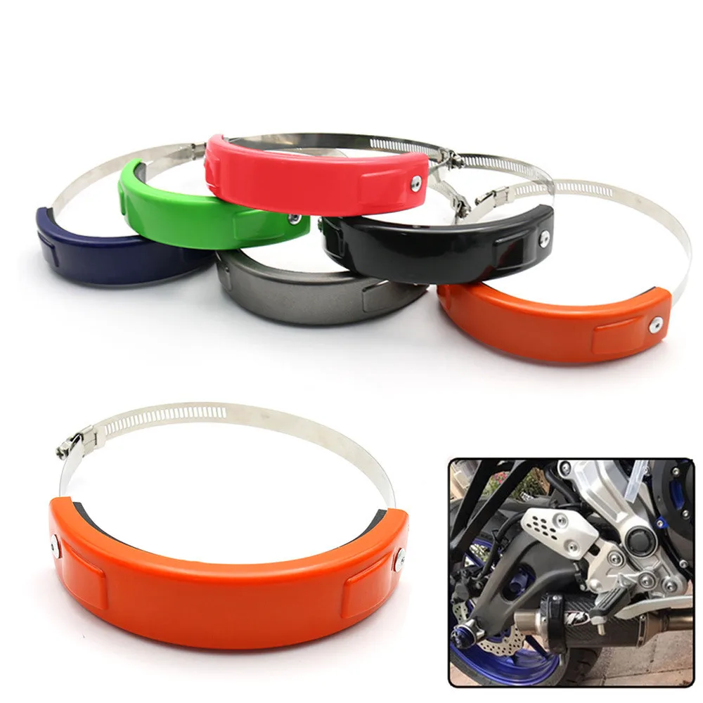 Мотоцикл выхлопной Защитная 100 мм 160 овальные может покрыть круглый ограждение