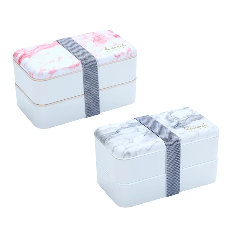 

Bento Box LunCH Box Food Container with Cutlery Set for Adults and Kids Microwave Dishwasher Safe Bento