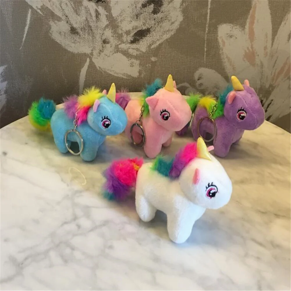 Прибл. 5 14 см Мягкие плюшевые игрушки с лошадью детский брелок животное плюшевая