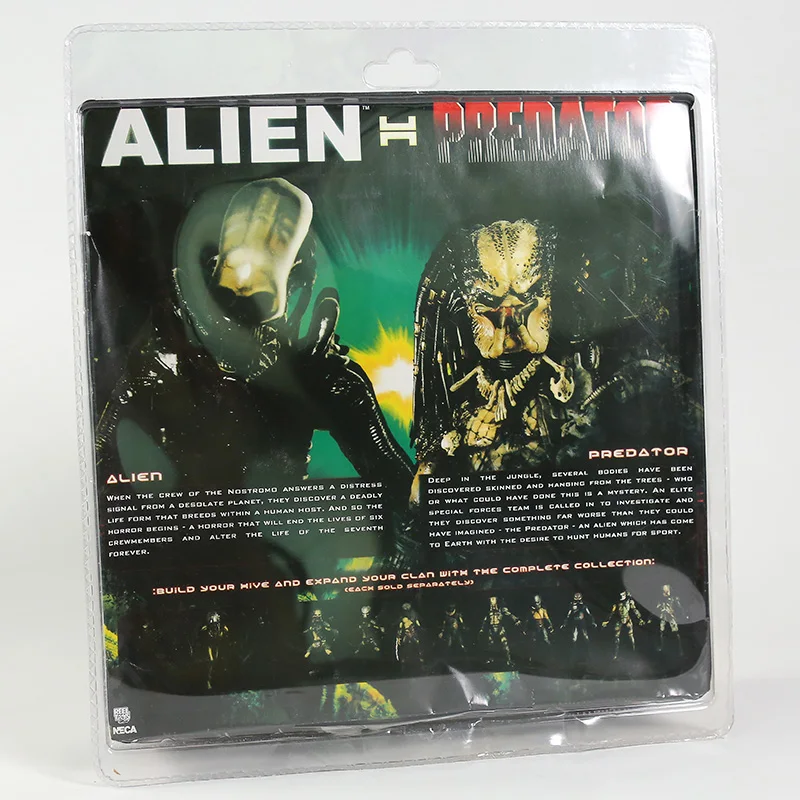 Экшн-фигурка Alien vs Predator Classic 7 дюймов 2 шт. в упаковке Xenomorph 05 |