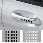 Креативная наклейка на дверь автомобиля, аксессуары для Fiat Viaggio Abarth Punto 124 125 500 Abarth Panda Bravo, автомобильные товары