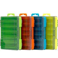 fashion bait box multifunctional solid color fishing tackle box for sea bass bait container