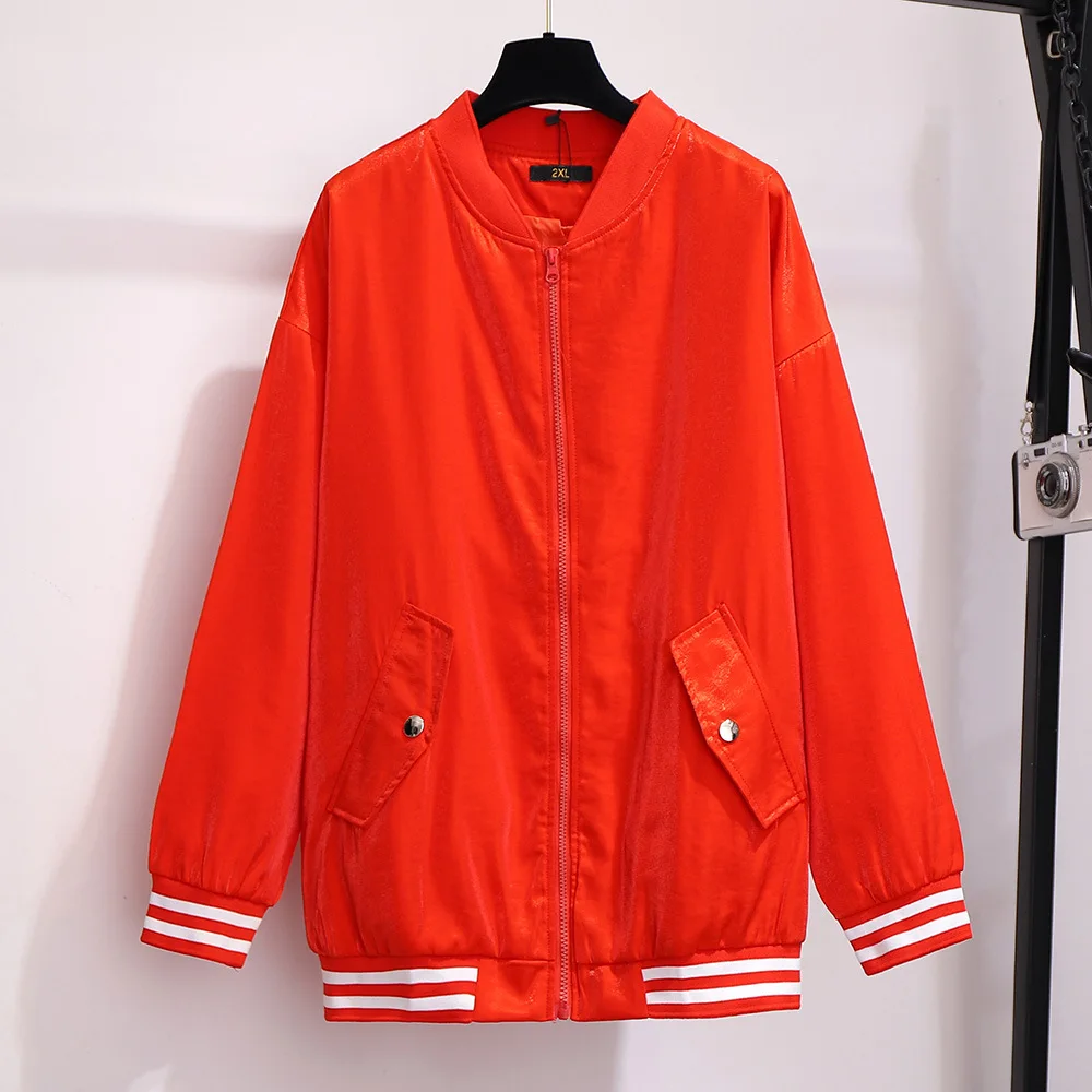 Новинка на осень зиму размера плюс куртка для женщин большой повседневные