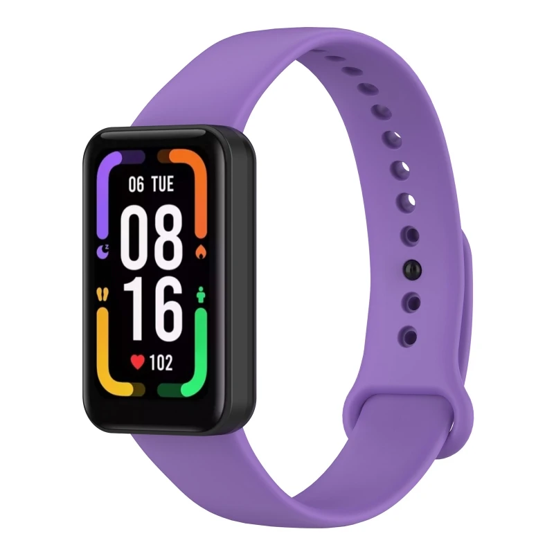 Силиконовый ремешок для Redmi smart band pro водонепроницаемый прочный спортивный
