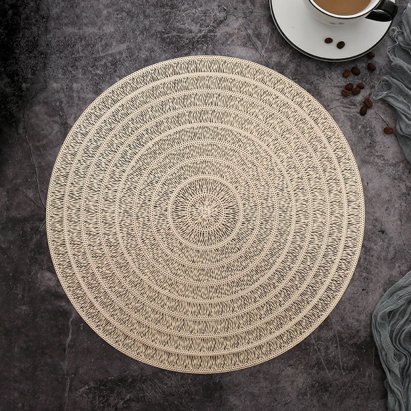 

PVC Nordic Style Oil Resistant Non-slip Kitchen Placemat Coaster Insulation Pad Dish Coffee Cup Table Mat Home Decor 51091