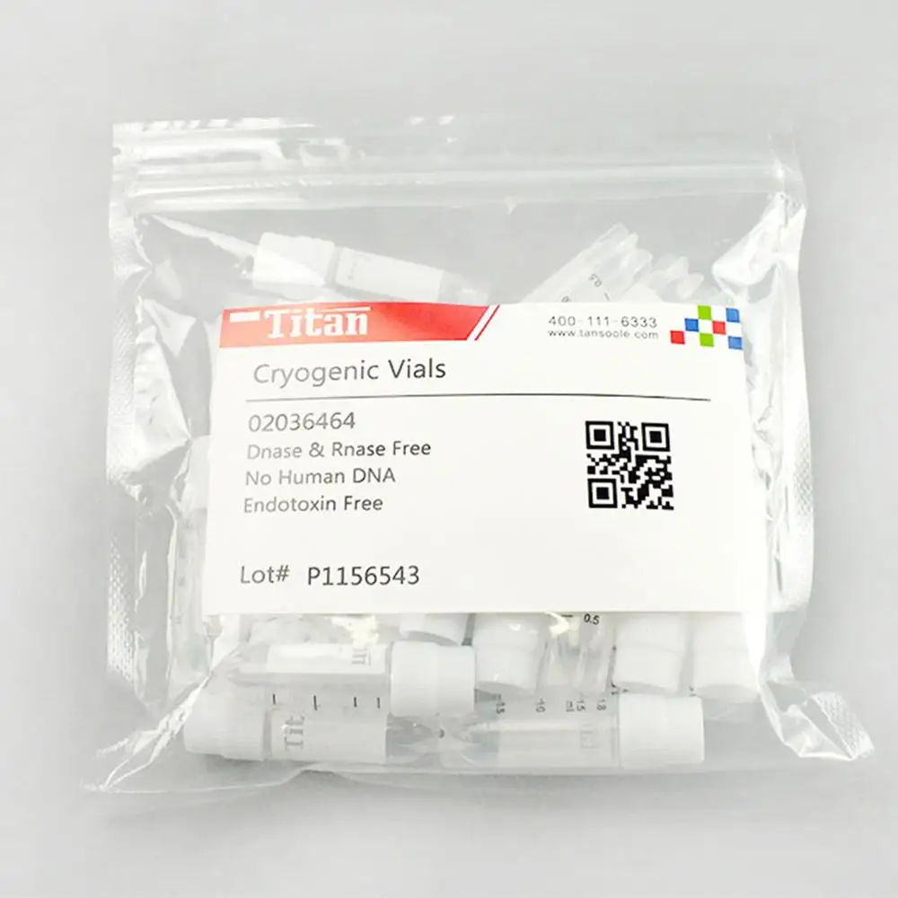 

Laboratory Supplies Cryotube 1.5ml 2ml Liquid Nitrogen Tube White Cover Seal Experimental Graduated Tube