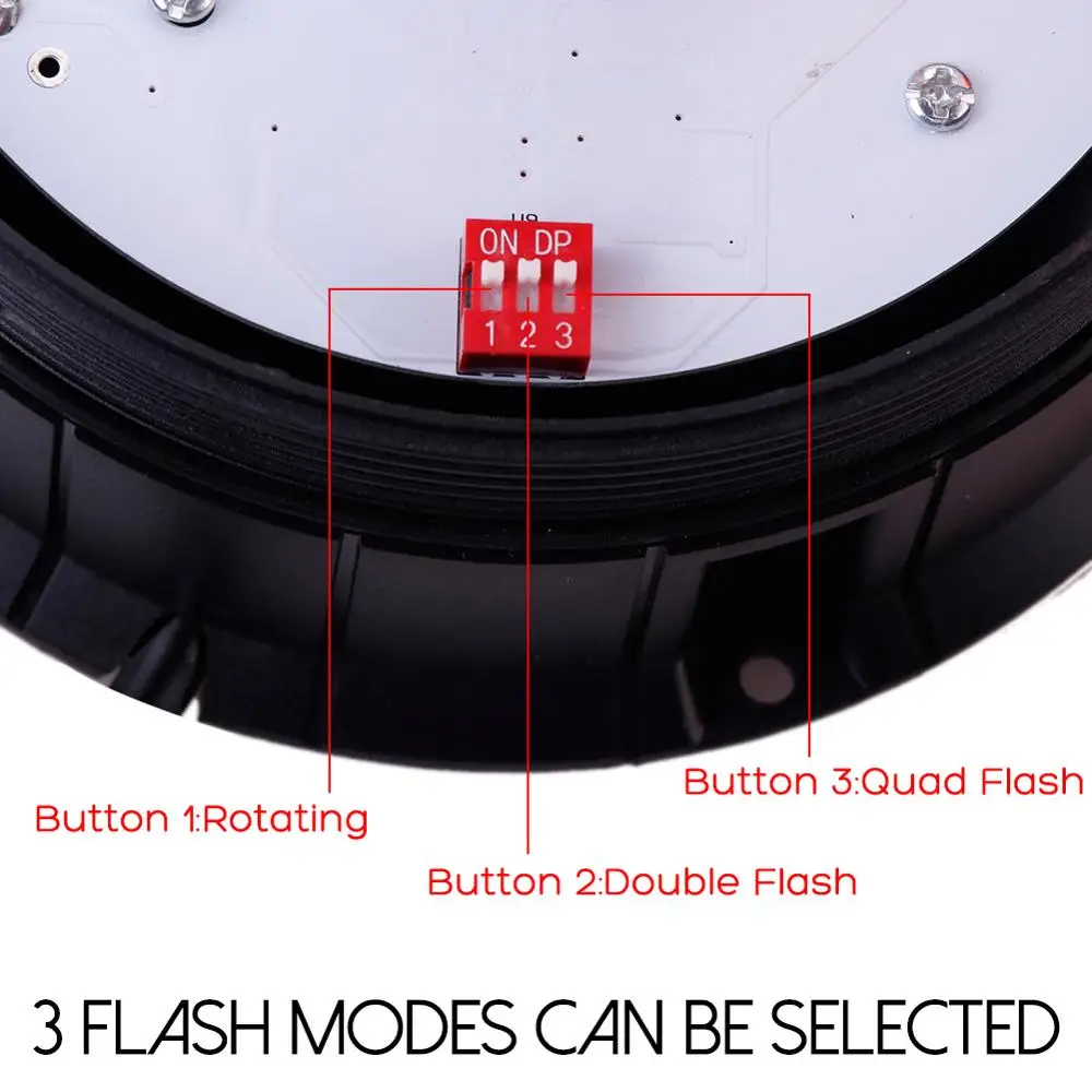 Car 80 LED Warning Alarm Flash Strobe Beacon Emergency Light Amber For Truck School bus Engineering Vehicle | Автомобили и